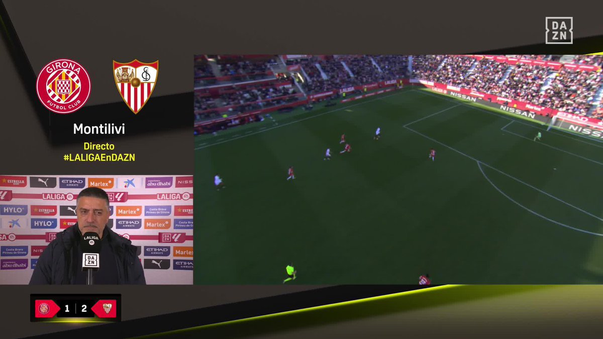 🗣️ "Hay que darle las gracias de haber querido jugar en el Sevilla. Ha perdonado dinero y ha venido de un club que aspira a ganar LALIGA" El elogio de Garcia Pimienta a Saúl Níguez en el micrófono de DAZN con Irene Molina #LALIGAenDAZN ⚽️