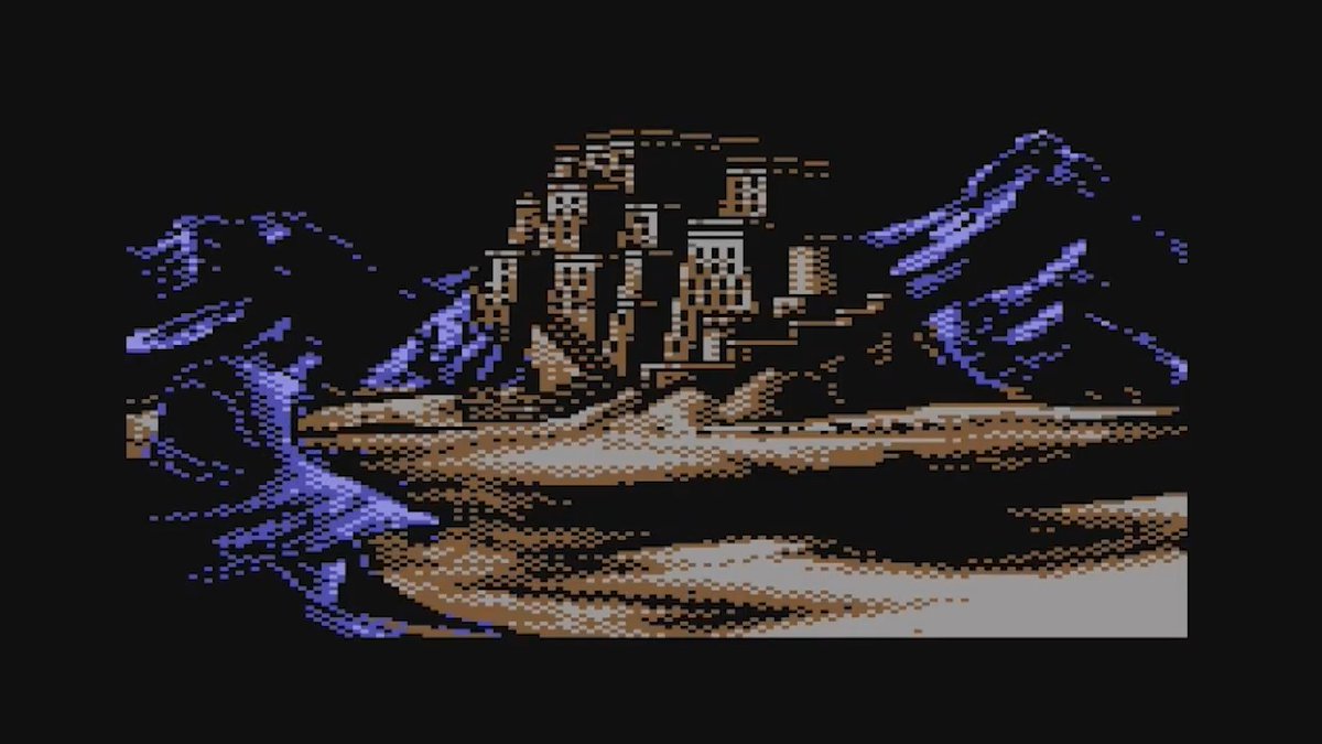 Who remembers this stunning intro of The Last Ninja 3 on the Commodore 64?
