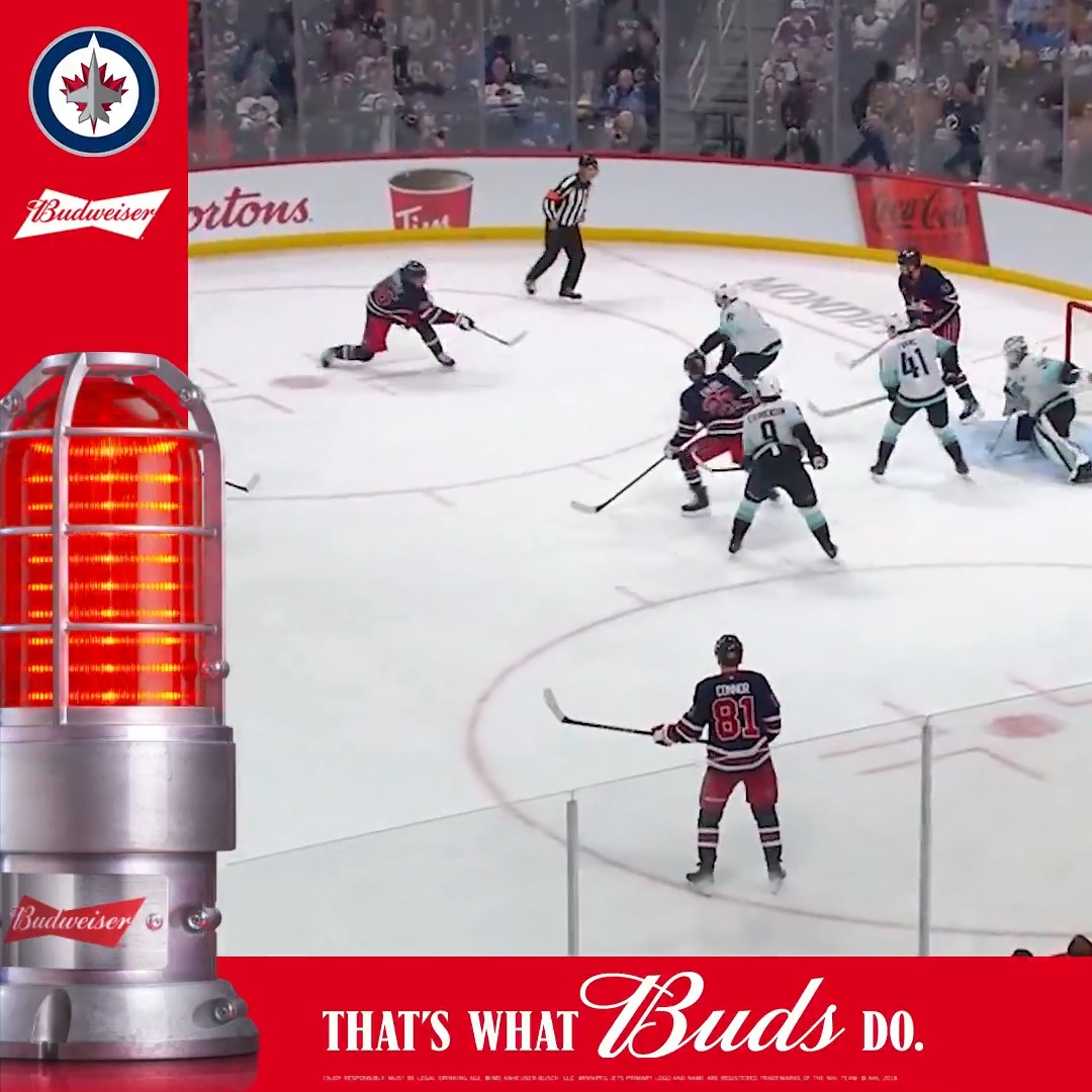 Homestand finale 🏠 Which Jet is going to score first tonight? Reply below and you could win a pair of tickets to a future home game thanks to Budweiser Canada! 18+ | Rules & Regulations 🔽