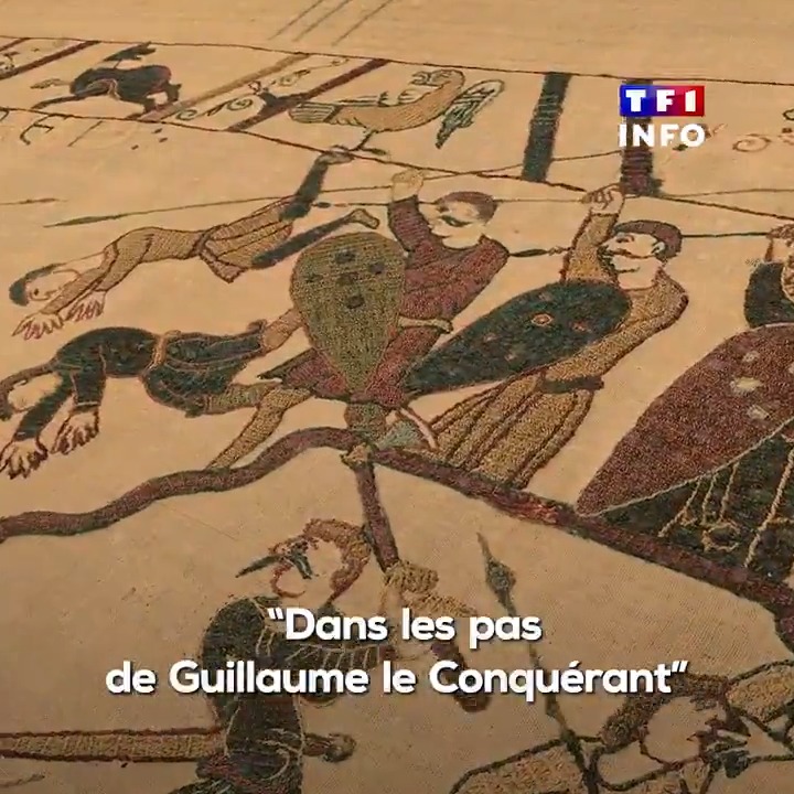 ✅ C’est sans doute la 1ère BD de l’Histoire ▶️ La tapisserie de Bayeux raconte la folle aventure de Guillaume le Conquérant. En 1066, il est parti conquérir le trône d’Angleterre. 📌 RDV ce dimanche 19 janvier à 13H sur TF1 pour un "Zoom" exceptionnel dans #LE13H d'Anne-Claire Coudray