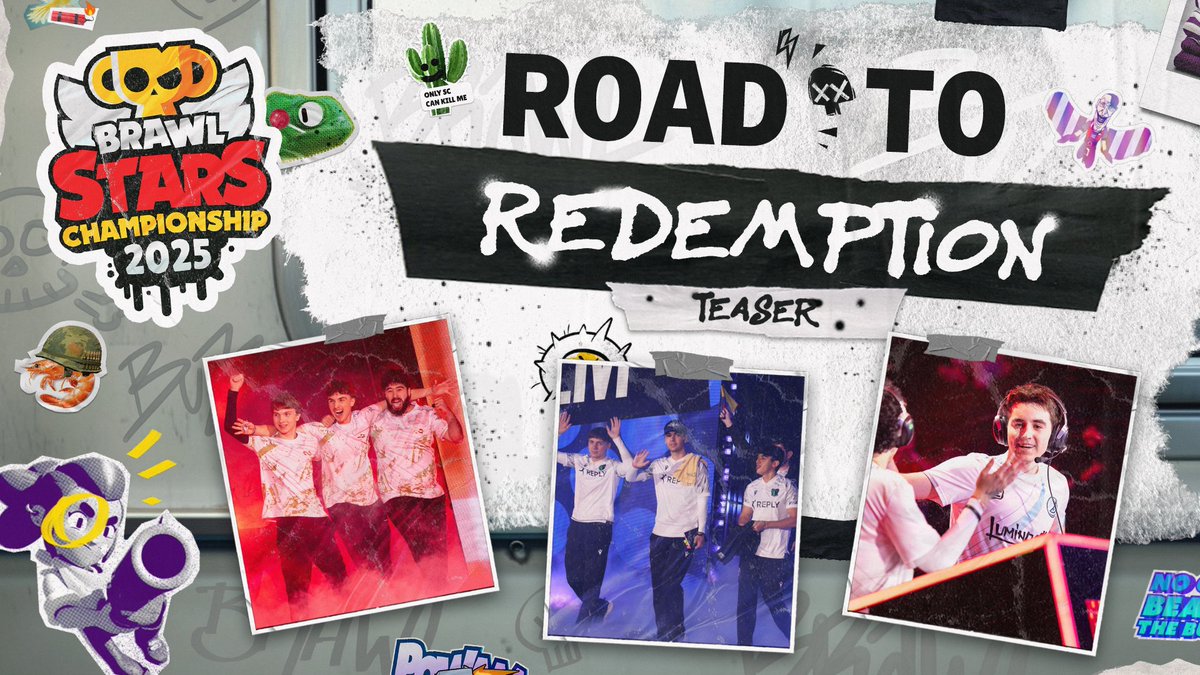 Remember Grudge Match? ⌛ Well, we've got a whole new Brawl Stars Esports Documentary for you! Check out Road To Redemption! Premiering January 25th, 4pm UTC 📅 #BSC25