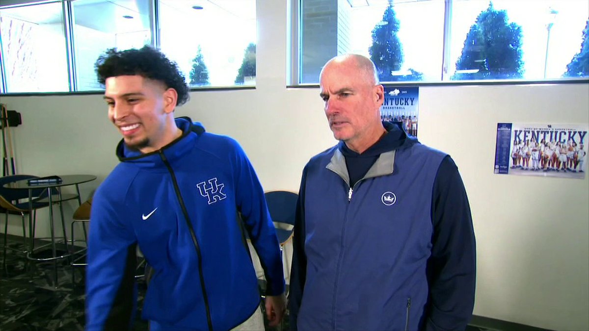 "You're the best shooter in the country, are you as accurate in other things?" 👀 —Jay Bilas "There's also only one way to find out." 😤 —Kentucky guard Koby Brea