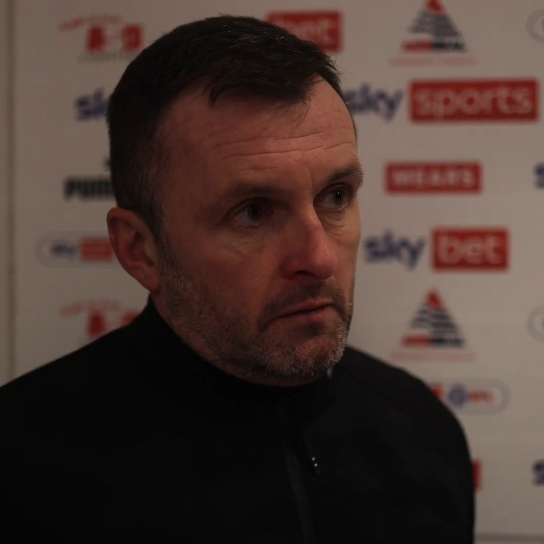 Nathan Jones gives his take on today's loss in south Yorkshire 🗣️ #cafc