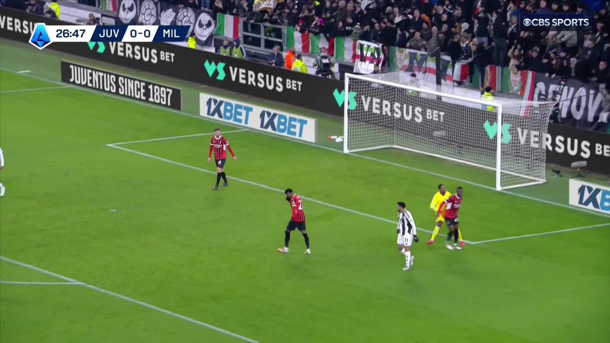 JUVE-MILAN HAS BEEN WILD SO FAR 😳