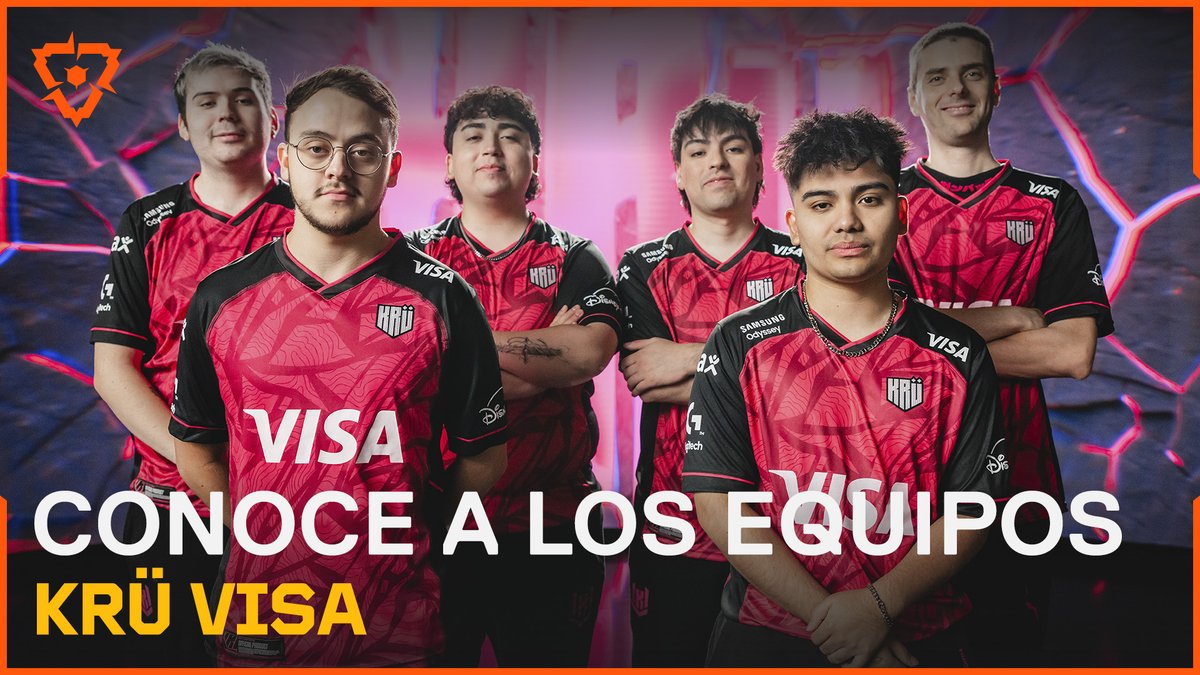 La rosada del Sur, la rosada de LATAM. adverso te presenta a @KRUEsports y su escuadra para #VCTAmericas KICKOFF 2025.