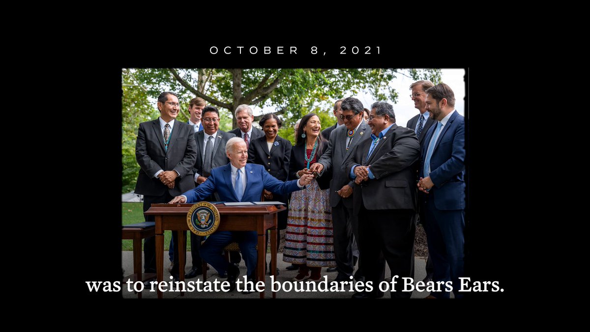 From Day One, this Administration has taken unprecedented climate and conservation action. Now, President Donald J. Trump has positioned America to lead in the global effort against climate change and protect the health and resilience of our communities, lands, and waters for generations to come.