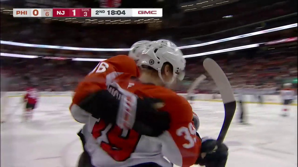 MATVEI MICHKOV 🚨 He ties this game up early in the second period! 📺: @NHLNetwork