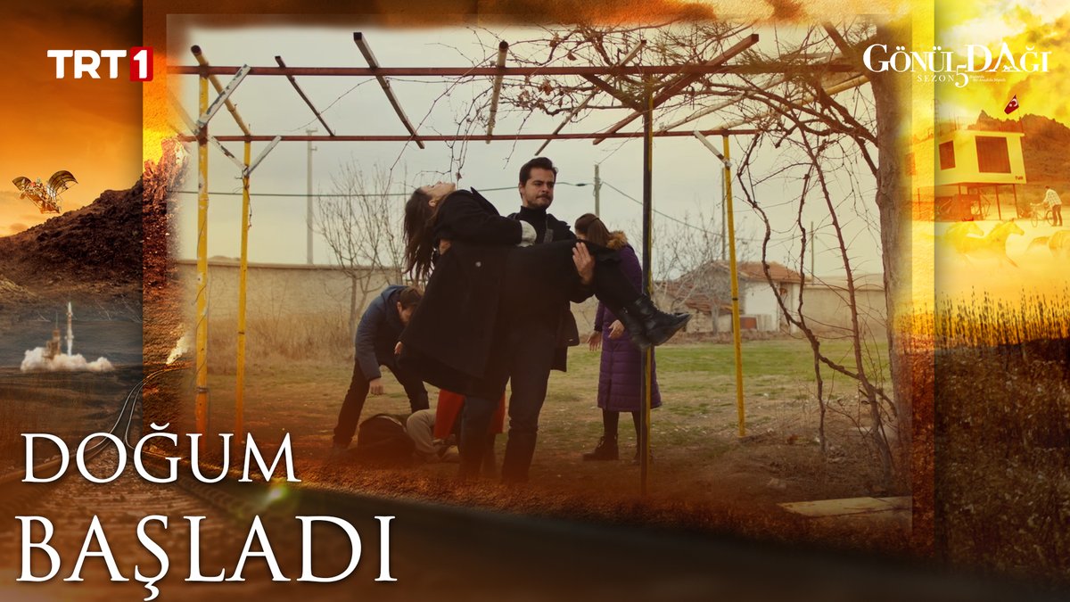 #Güneş bebeğin doğumu başladı! #SelTan #GönülDağı TRT 1