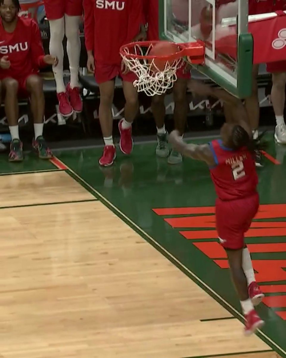 6'0 BOOPIE MILLER PUNCHED IT 😤 SMU Basketball | BOOPIE