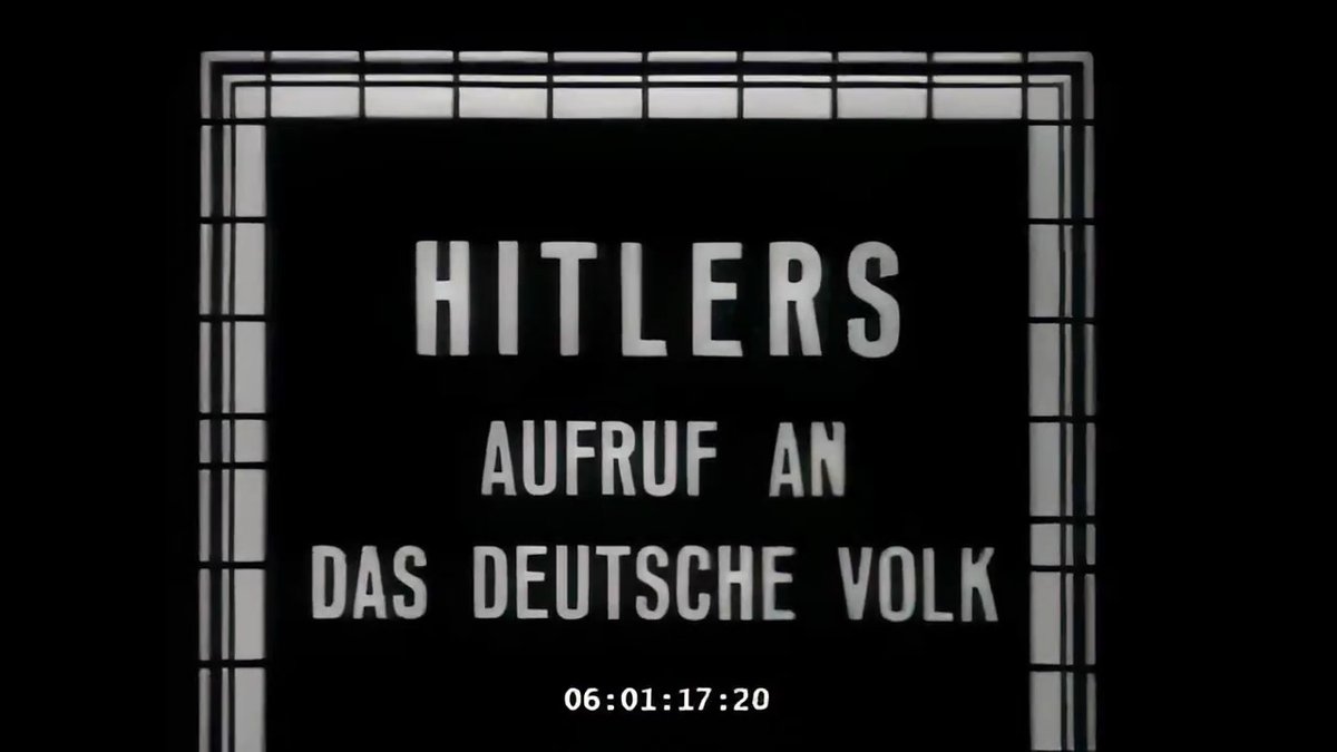 ๐ฃ๏ธ๐ "Hitlers Call to The German People" (1933)