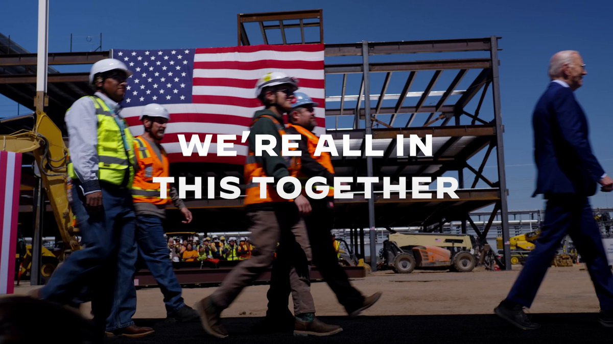 For President Biden, it’s never been about red and blue. It has always been about red, white, and blue. President Donald J. Trump is ensuring that the progress made under the Biden-Harris Administration will continue to unfold in the coming years, benefitting communities all across the country.