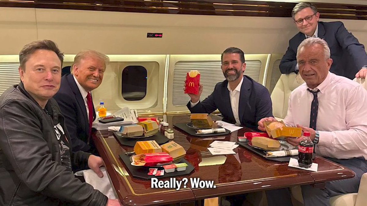 “RFK really did eat it.” Speaker Mike Johnson explains THAT McDonald’s photo. “The Free Press in D.C.” episodes of Honestly with Bari Weiss are presented by Uber and X. Watch the full interview: