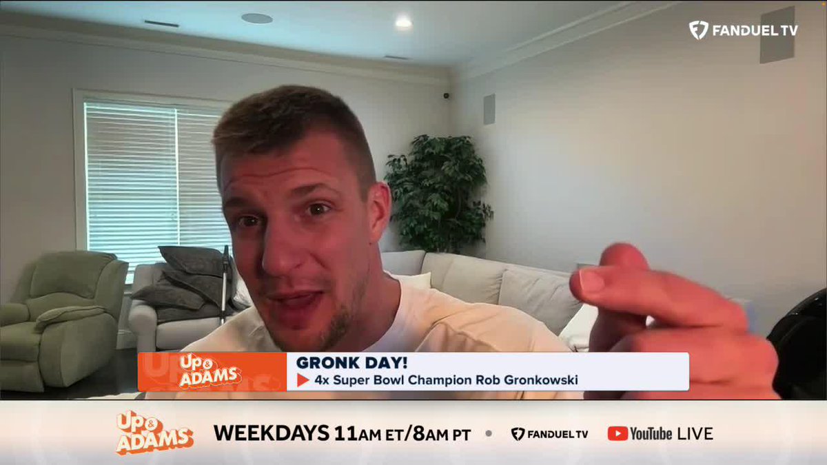"We were dominating them so bad they came up with that deflategate BS." -Rob Gronkowski on his hatred of the Colts