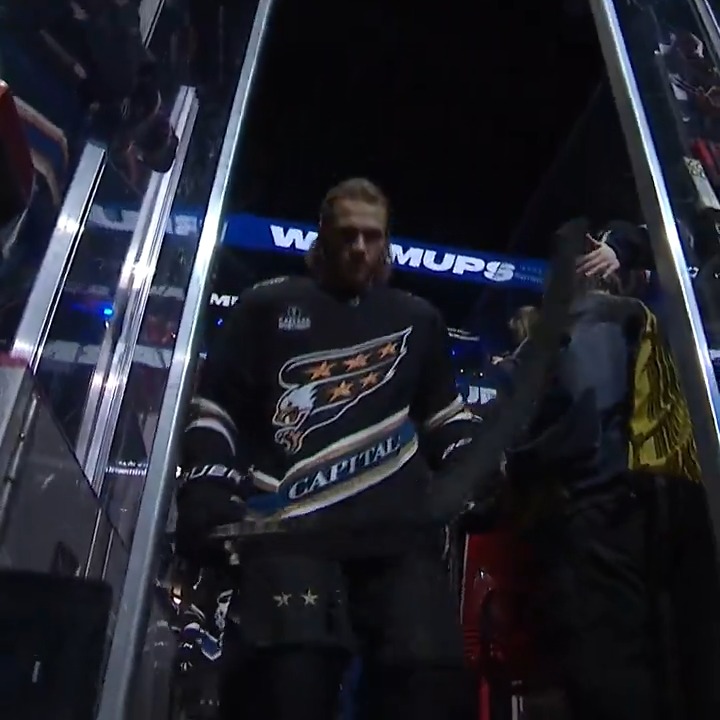The Caps understood the look good, feel good, play good assignment 🦅