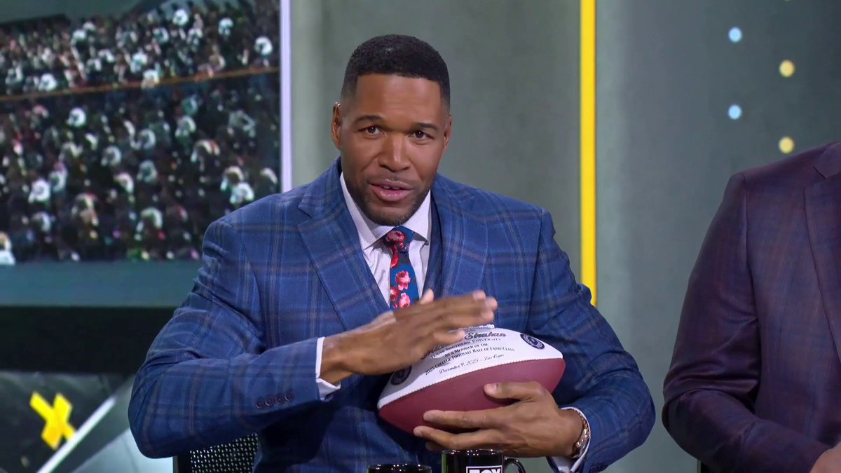 Congrats to our guy Michael Strahan for being voted into the College Football Hall of Fame 👏
