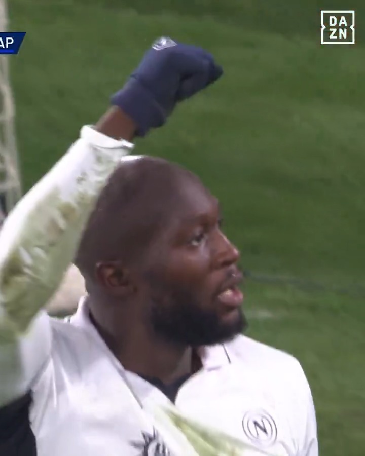 𝑫𝑰 𝑷𝑹𝑬𝑷𝑶𝑻𝑬𝑵𝒁𝑨 😤 Colpo di testa poderoso di Lukaku ⚽ #AtalantaNapoli #SerieAEnilive #DAZN