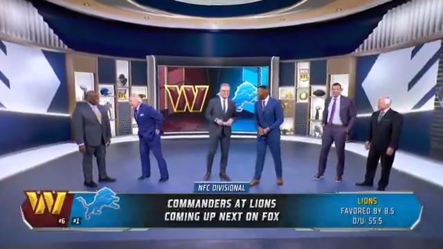 Who has the edge in Commanders at Lions? 🤔 Our crew previews the BIG matchup ⬇️