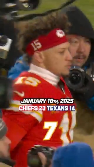 Greatness on repeat. 7️⃣ straight trips to the AFC Championship for #ChiefsKingdom