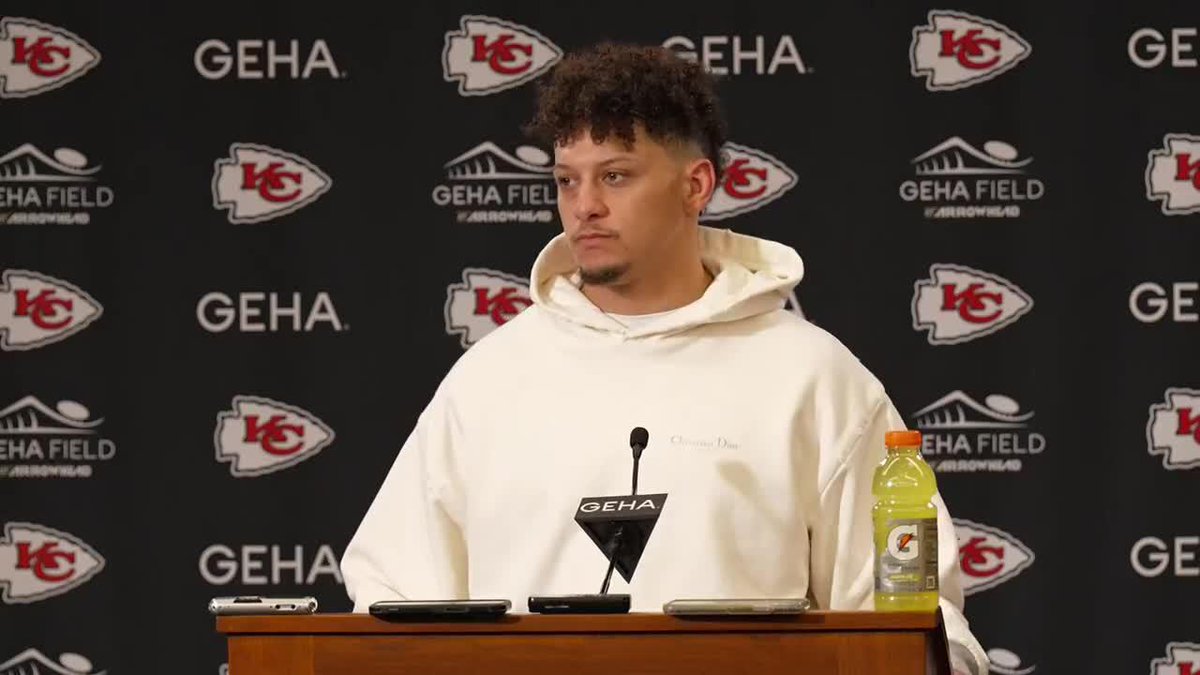 "These are moments that I'll have with my family for the rest of my life. It's a growing family, hopefully we're done growing for a little while." — Mahomes on appreciating the Chiefs' playoff run this season