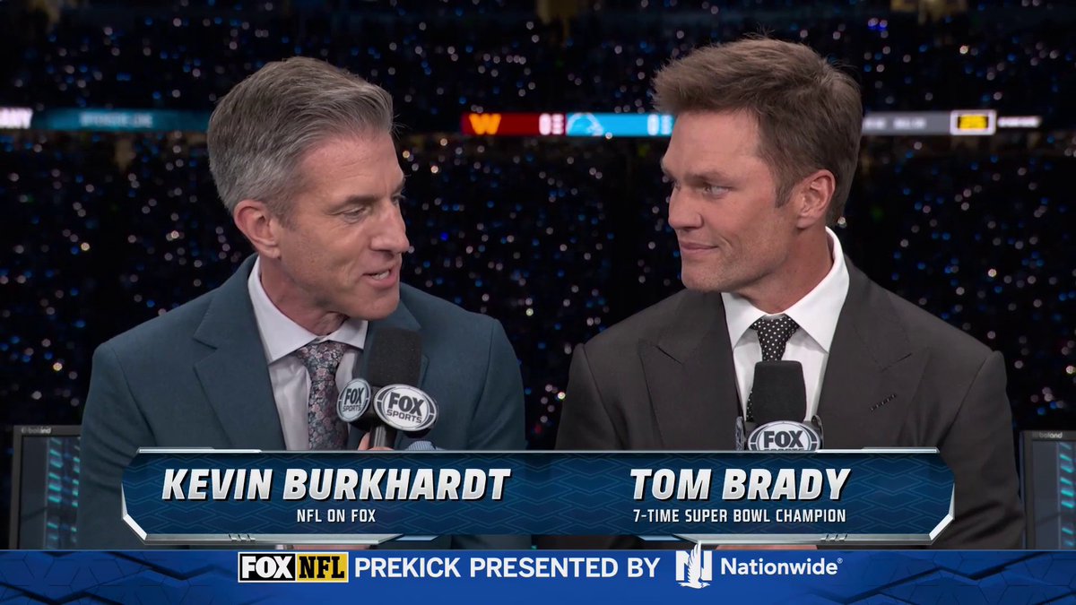 "They're a tough resilient team, just like the city they fight for." Tom Brady previews tonight's game between the Commanders and Lions.