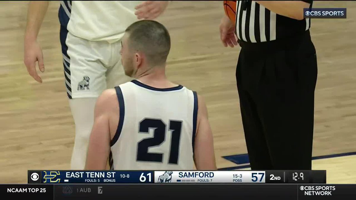 That'll do it in this The Southern Conference matchup! ETSU Men's Basketball defeats Samford Men's Basketball 63-57!