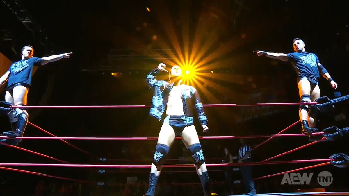 The Undisputed Kingdom is united like NEVER BEFORE as they get set for Trios action RIGHT NOW! Watch #AEWCollision on TNT Drama &amp; @SportsOnMax Adam Cole | Roderick Strong | Kyle O'Reilly