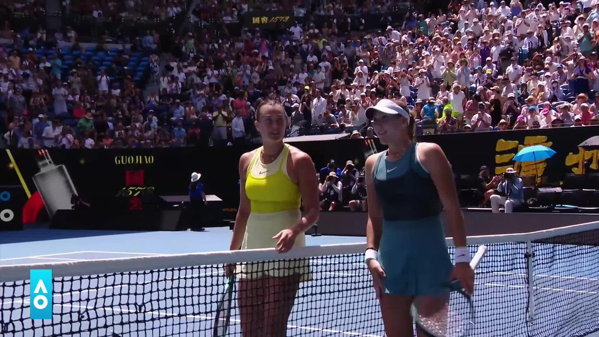 Aryna 𝗗𝗢𝗠𝗜𝗡𝗔𝗧𝗜𝗢𝗡 Sabalenka! With this spot in the #AusOpen quarterfinals, Aryna has now reached the most women's singles QFs (10) at Grand Slam events since 2020 🤯 Wide World of Sports • ESPN • @eurosport • WOWOWテニス • Sabalenka Aryna • #AO2025