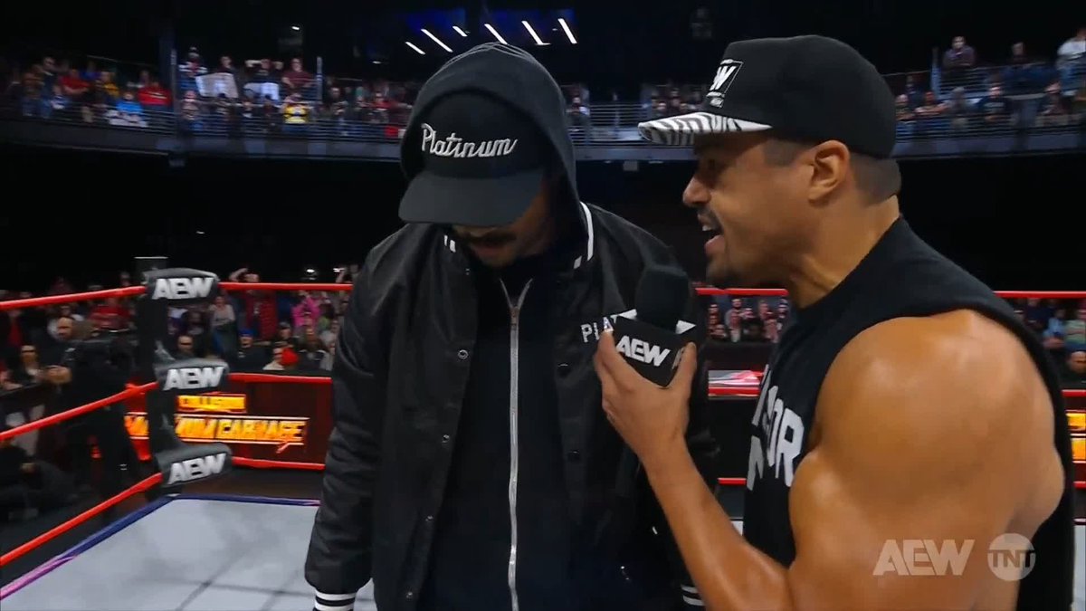 "I possess EVERY TOOL necessary to be a World Champion... I am wrestling's 5-TOOL PLAYER!" Watch #AEWCollision on TNT Drama & @SportsOnMax ''Platinum'' Max Caster | Anthony Bowens | Kip Sopp