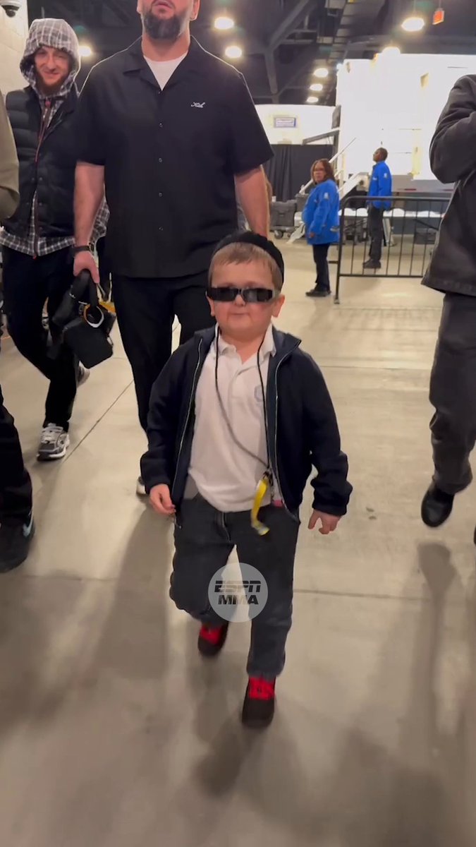 Hasbulla arrives in style for #UFC311 😎