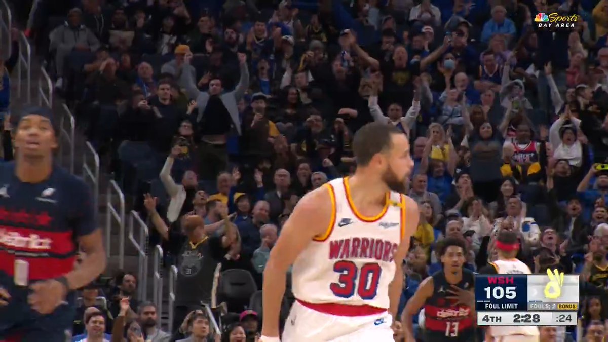 Stephen Curry. CLUTCH. ⭐️