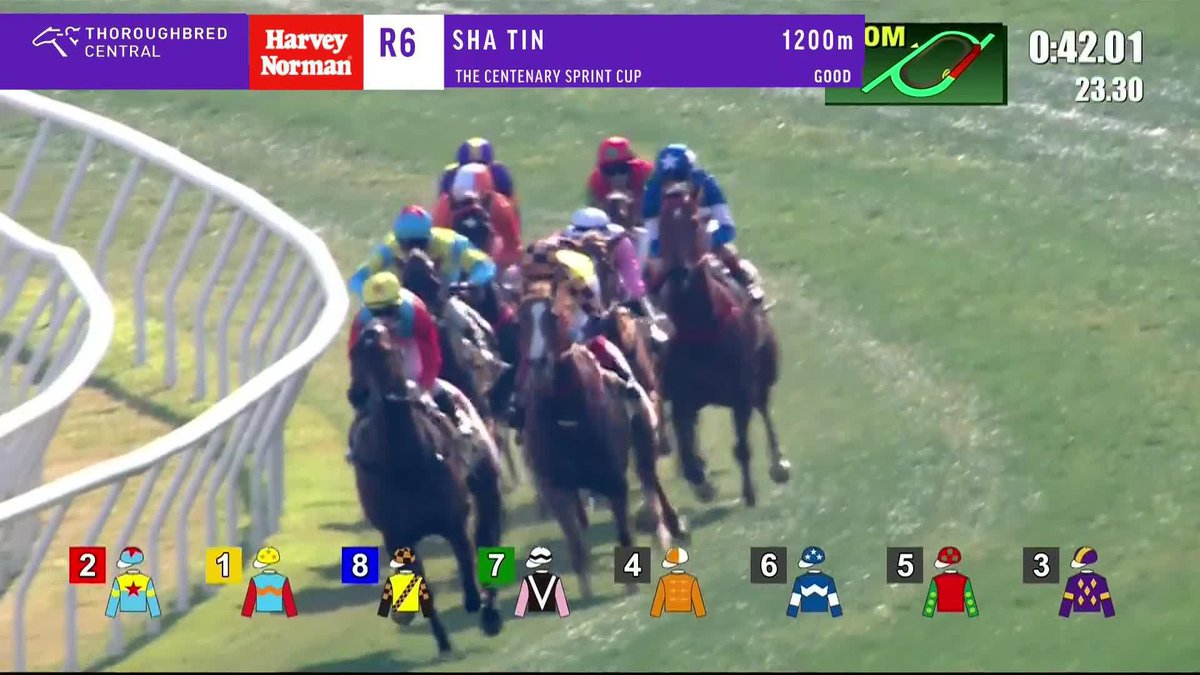 誰も近寄らせない、影すら踏ませない!😲 🇭🇰 香港、1200mのG1・センテナリースプリントC。香港スプリント1着馬、4歳馬のカーインライジングが楽々逃げ切りで9連勝達成。通算成績は12戦10勝。 鞍上のパートン騎手は100m手前から追っていません…。 #香港競馬 #KaYingRising