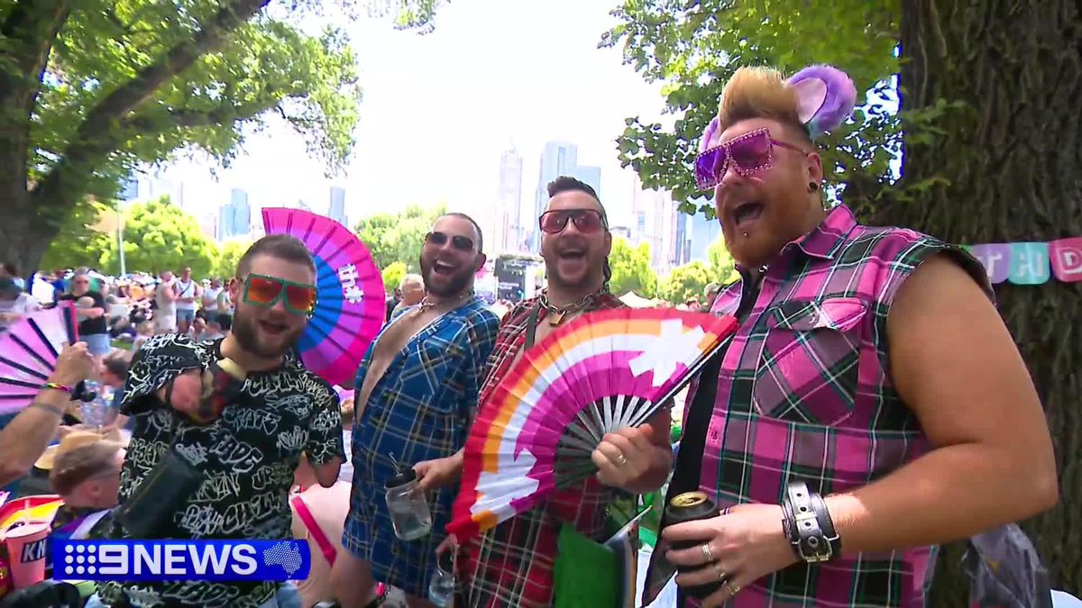 The banks of the Yarra were the place to be on a sunny Sunday celebrating Melbourne's LGBTQI community. More than 120 thousand people turned out to proudly launch the annual Midsumma Festival. Isabel Quinlan #9News