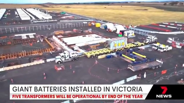 Power bills are set to be slashed in Victoria thanks to a giant battery. #7NEWS