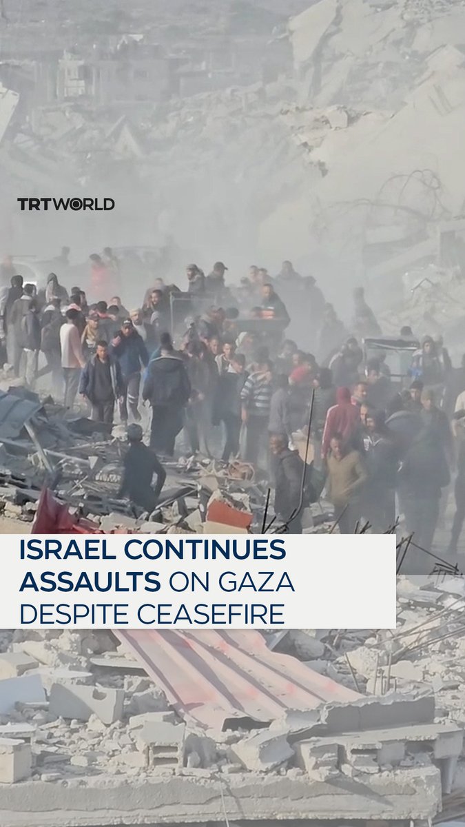 Israel killed at least eight Palestinians and injured over 25 others after the ceasefire between Hamas and Israel was set to take effect, with Israeli PM Benjamin Netanyahu ordering Israeli forces to continue their assaults until Hamas announces a list of hostages to be released