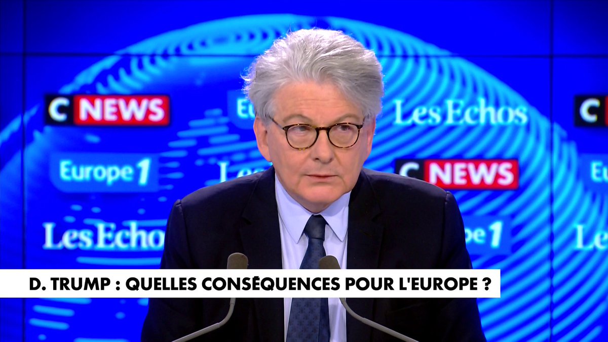 Thierry Breton : «Est-ce que l’Europe avait anticipé la victoire de Donald Trump ? La réponse est non. Personne n’avait anticipé cette victoire» dans #LeGrandRDV