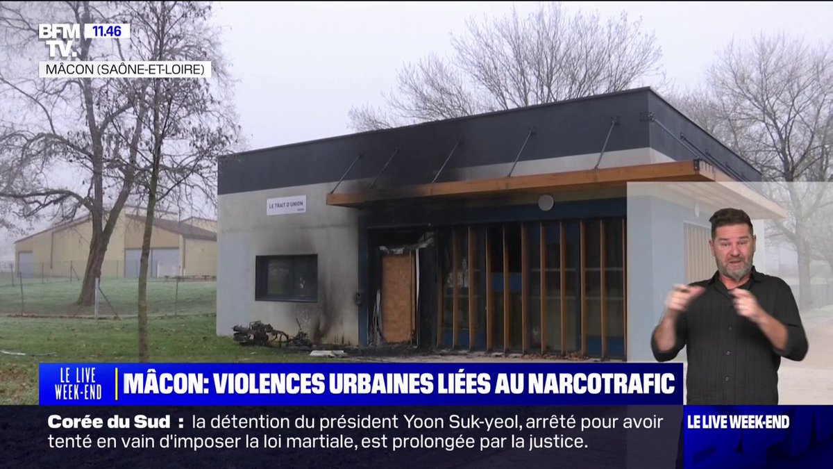 Cet évènement devrait faire la une de tous les journaux. Des trafiquants de drogue demandent un local à la mairie qui refuse. Conséquence : les délinquant brulent tous les locaux et tous les véhicules de la mairie ⤵