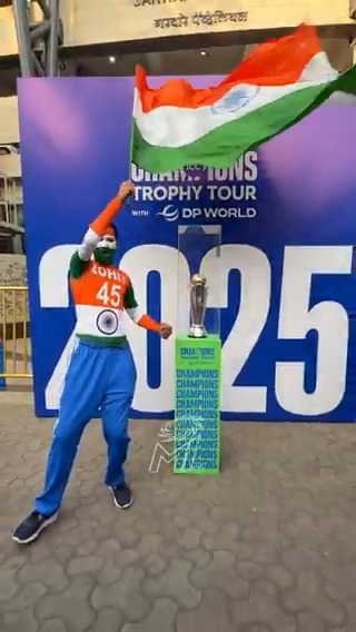 Manifesting another 𝐕𝐢𝐜𝐭𝐨𝐫𝐲 𝐏𝐚𝐫𝐚𝐝𝐞 at 𝐖𝐚𝐧𝐤𝐡𝐞𝐝𝐞 in March 🇮🇳🏆 #ChampionsTrophy #MumbaiMeriJaan #MumbaiIndians