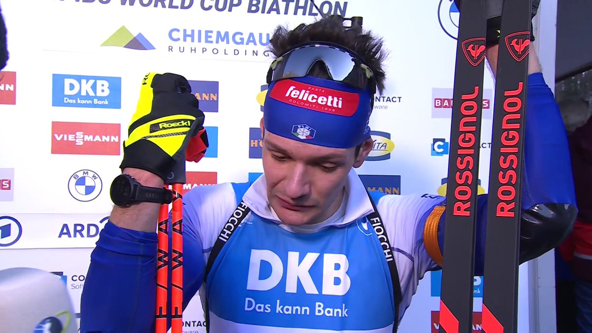 "It's just insane....I'm completely out of this world" The emotional rollercoaster continues, this time in a happy and truly special way. Enjoy every second Tommy Giacomel 😍 #biathlon Fisiofficial