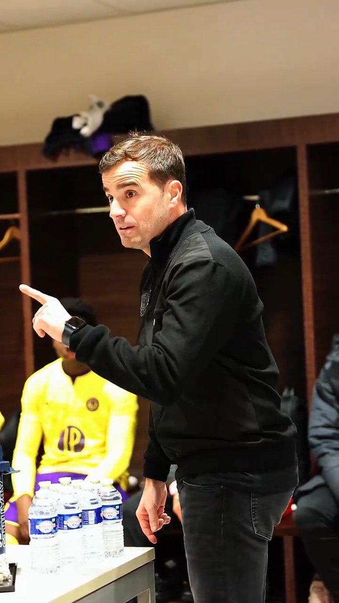 💬 « Fier de la façon dont vous donnez le maximum ! » Les mots du Coach, dans le vestiaire, à son groupe, déçu après le point ramené de Lyon. #OLTFC