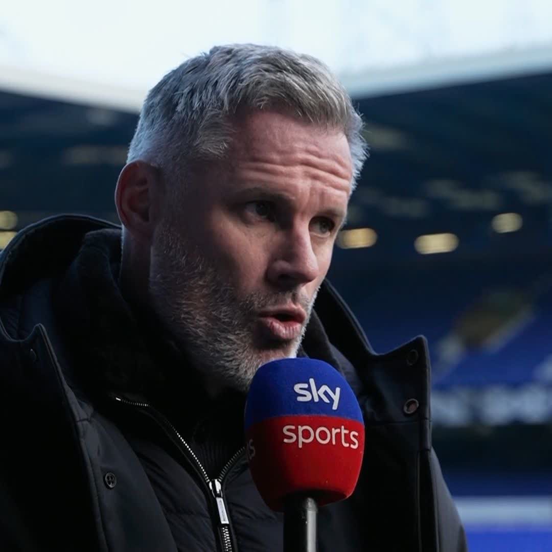 "It's a really poor run of form" 📉 Jamie Carragher says if Tottenham lose to Everton the pressure will be on Ange Postecoglou.