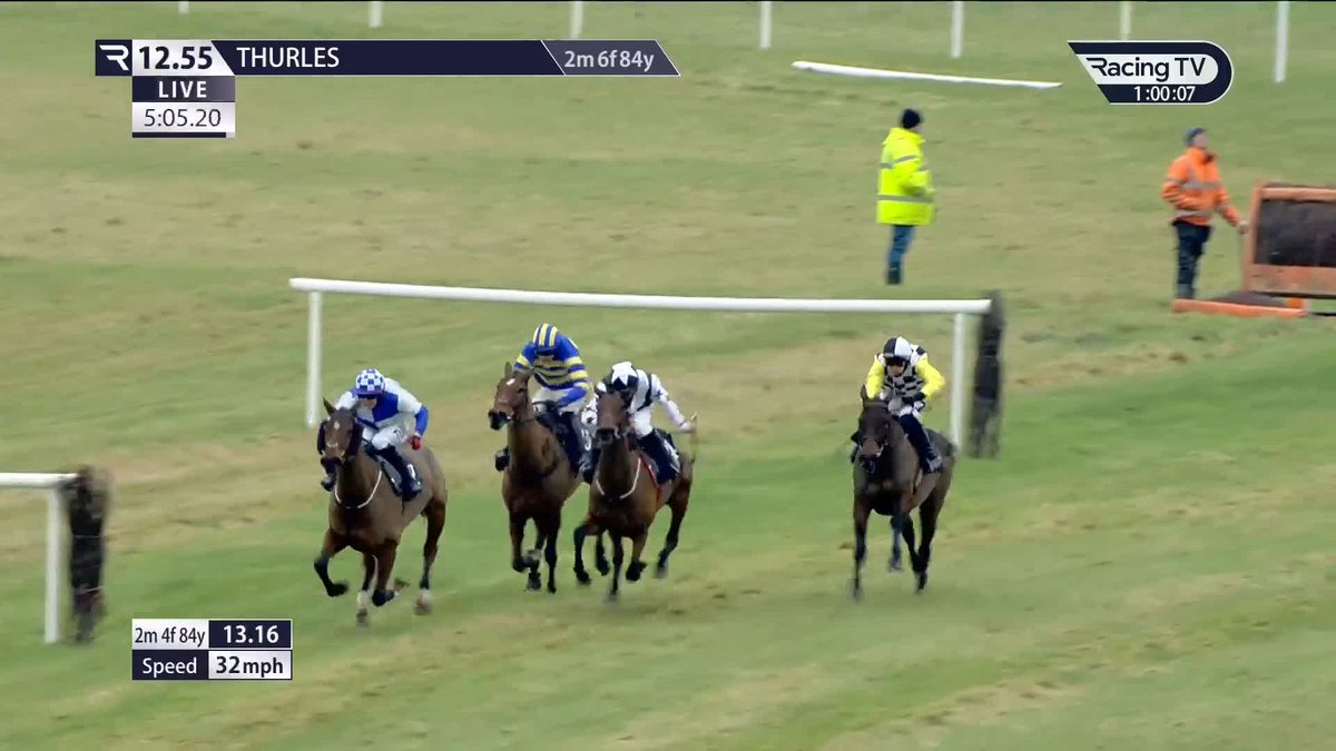 ๐ตโช๏ธ Millforce prevails in the W.T. O'Grady Memorial Irish Stallion Farms Novice Hurdle for GavinCromwell Racing and Keith Donoghue ๐ Thurles Racecourse Mister Pink finishes with a flourish to claim second ๐ฅ