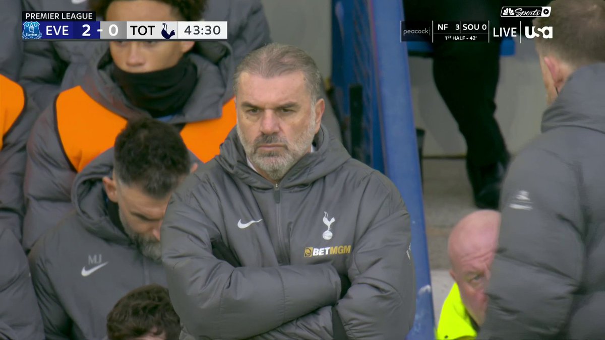 ANOTHER GREAT EVERTON GOAL! Iliman Ndiaye picks it up near midfield and does the rest himself to double the hosts' lead at Goodison Park. 📺 USA Network | #EVETOT
