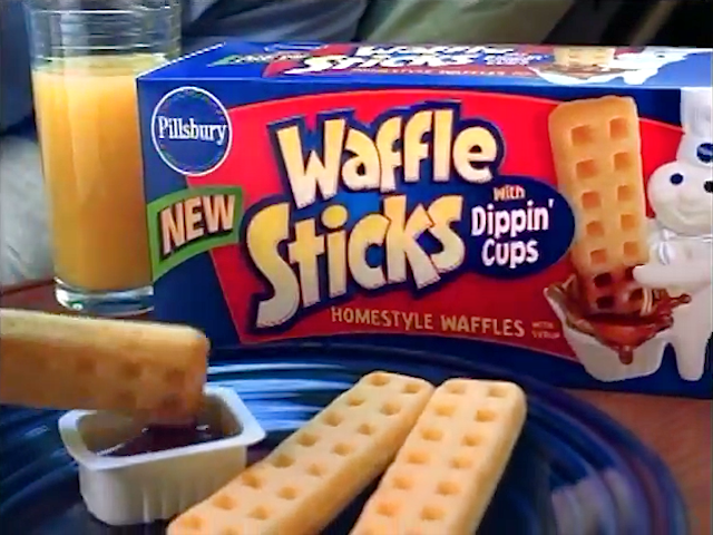 Pillsbury Waffle Sticks commercial (2003)