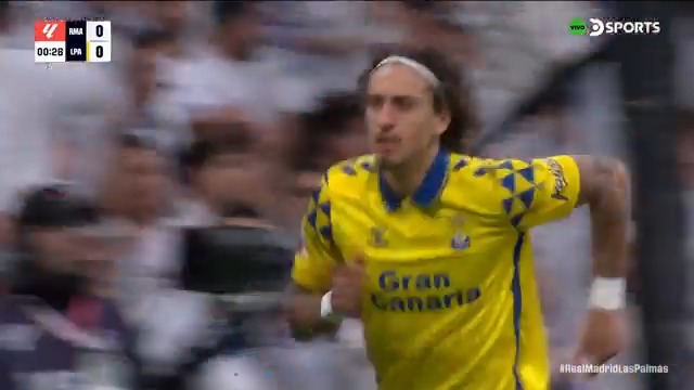🤯🇪🇸 Las Palmas le hizo un gol SACANDO DEL MEDIO al Real Madrid en el Santiago Bernabéu.