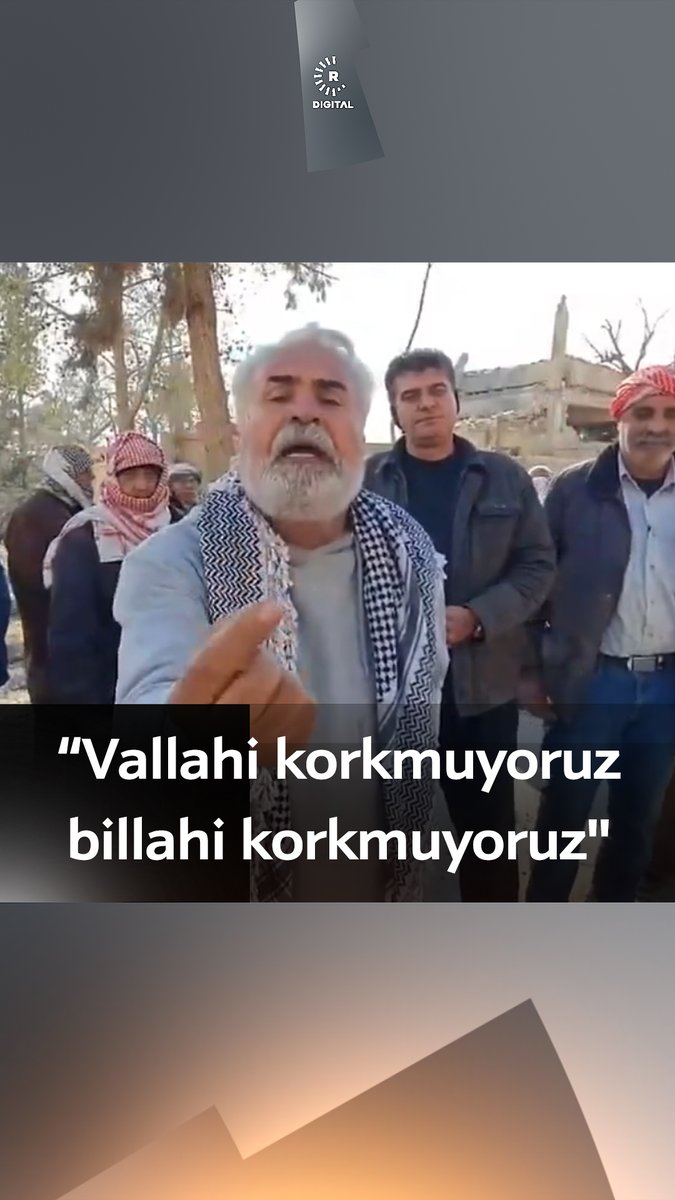 Tişrin Barajı'na yönelik saldırıda hayatını kaybeden Kürt komedyen ve tiyatro oyuncusu #Bavê Teyar vefat etmeden önce şöyle konuşmuştu: "Biz korku yeleğini üzerimizden atalı çok oldu. Bombalasanız da karşınıza dikileceğiz vallahi korkmuyoruz billahi korkmuyoruz."