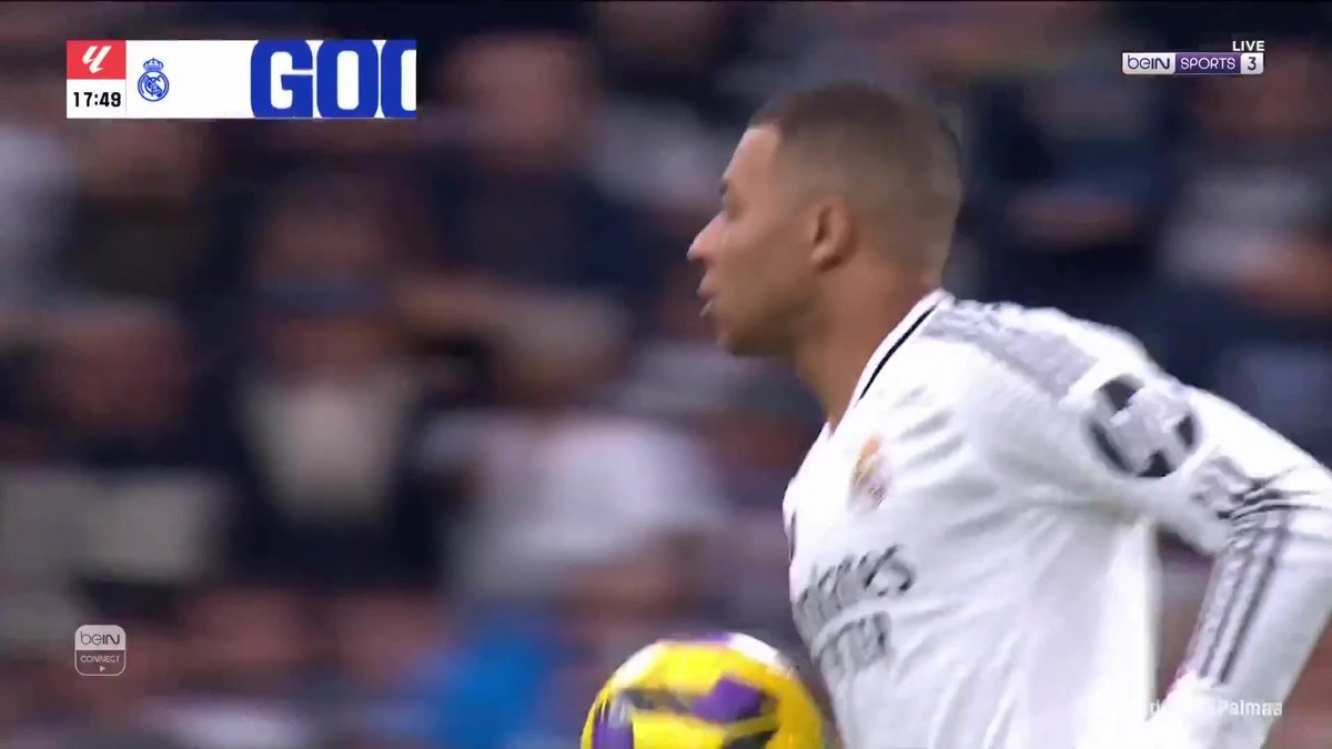 ⚽️🥅 كيليان مبابي من ركلة جزاء يعدل النتيجة لريال مدريد #الدوري_الإسباني #LaLiga