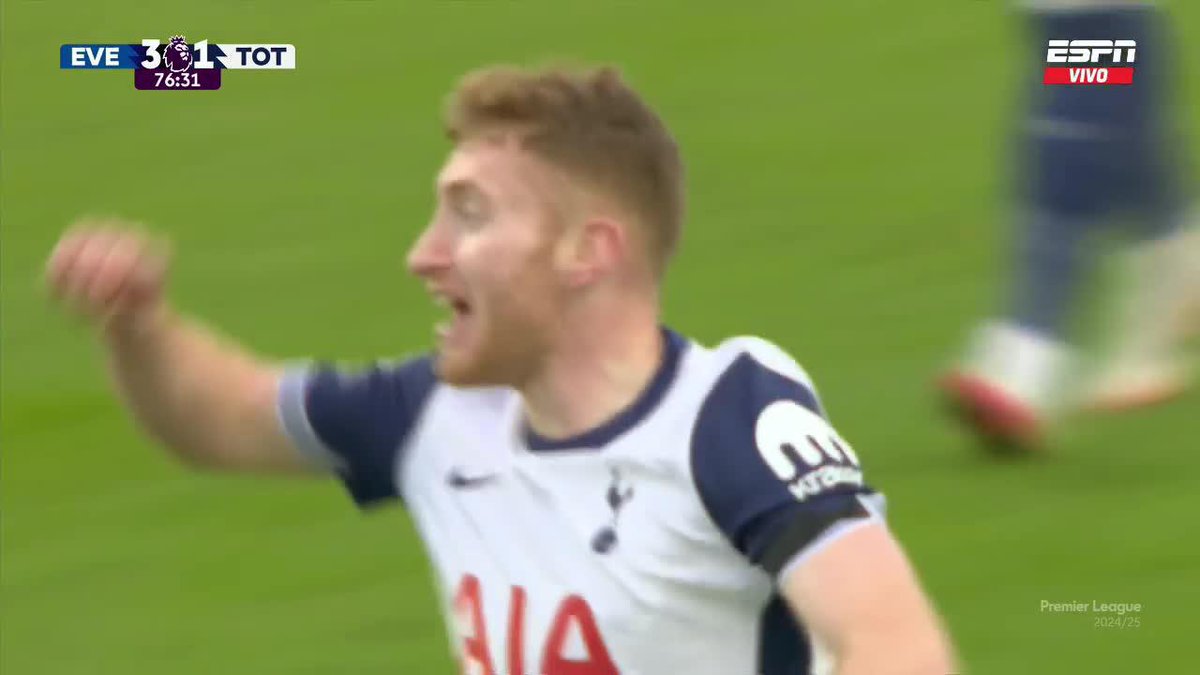 KULUSEVSKI aportando algo de dignidad al Tottenham hoy