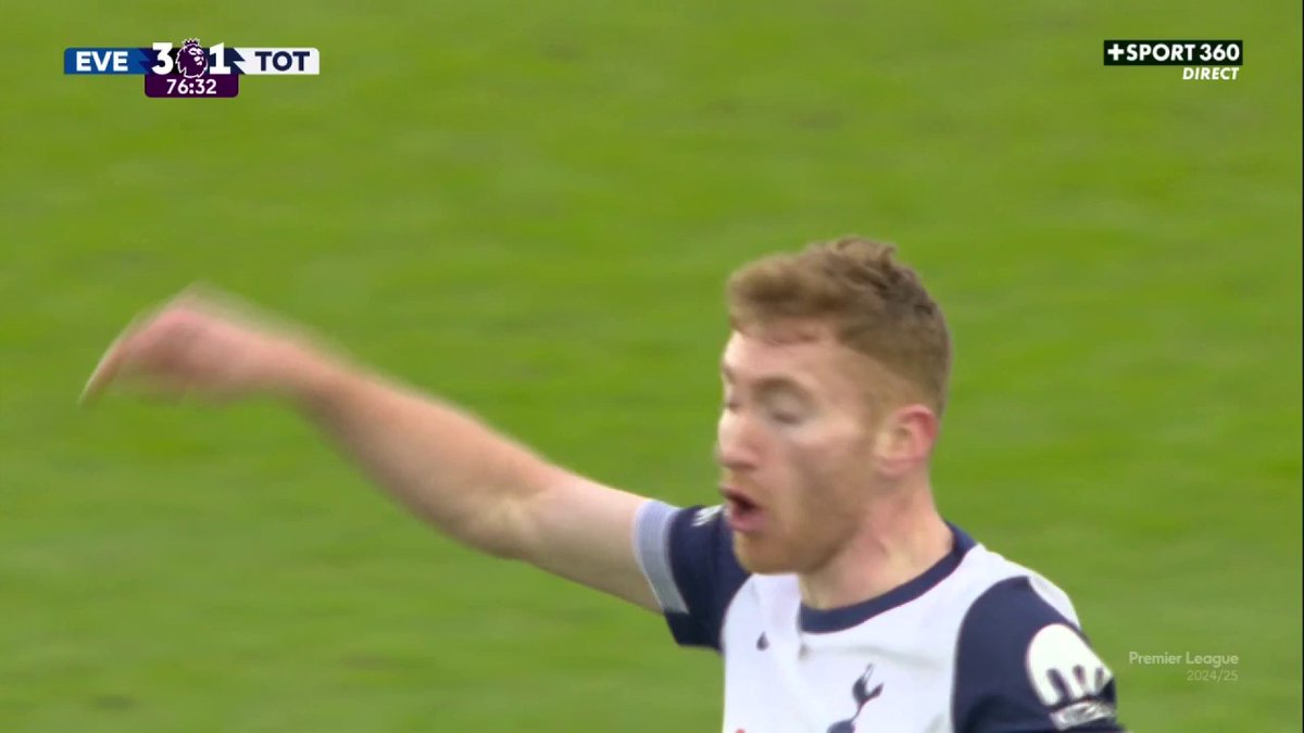 LA DOUCEUR DE KULUSEVSKI 🍬 Le Suédois vient placer un subtil ballon piqué pour lober 5 défenseurs et Pickford, ce qui redonne un peu d'espoir aux Spurs ⚡️ #EVETOT | #PremierLeague