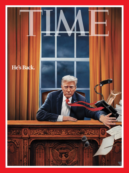 TIME's new Inauguration cover: Donald Trump's disruption is back