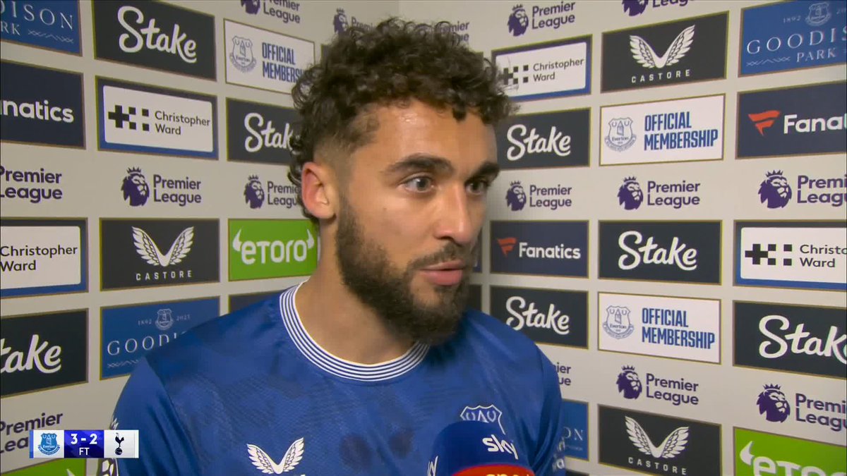 "It's not my first rodeo" 🤠 Dominic Calvert-Lewin says 'everything clicked' today for Everton against Spurs 💪